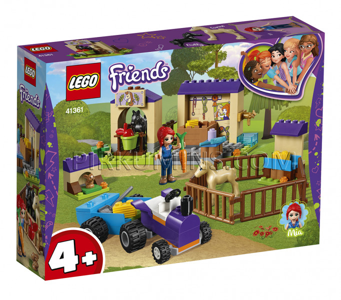 41361 LEGO® Friends Конюшня для жеребят Мии, c 4+ лет NEW 2019!