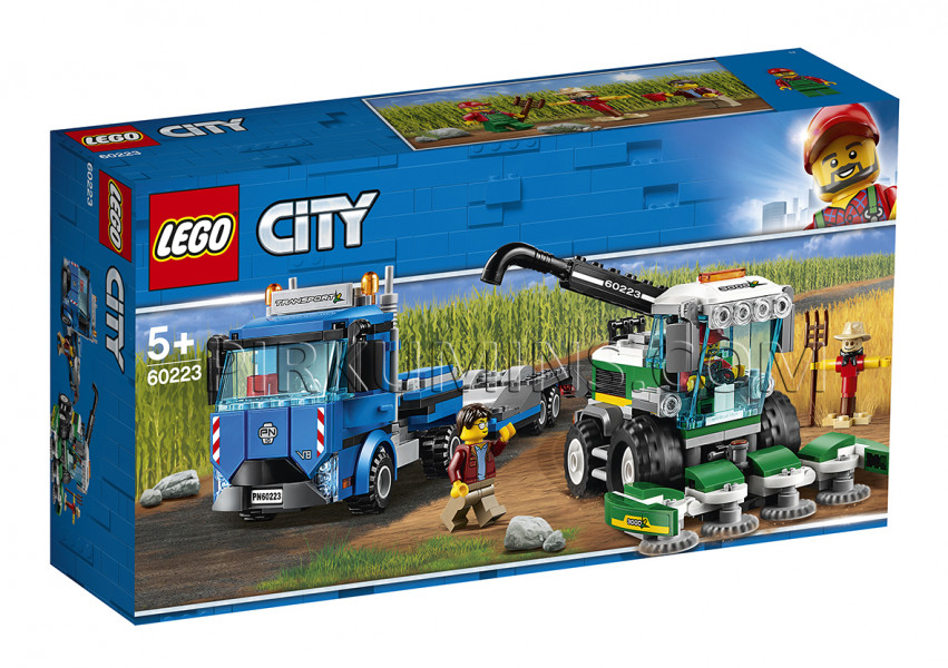 60223 LEGO® City Ražas novākšanas kombains, no 5+ gadiem NEW 2019!