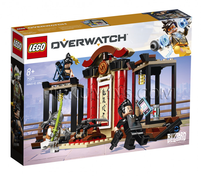 75971 LEGO® Overwatch Hanzo pret Genji, no 8+ gadiem NEW 2019!