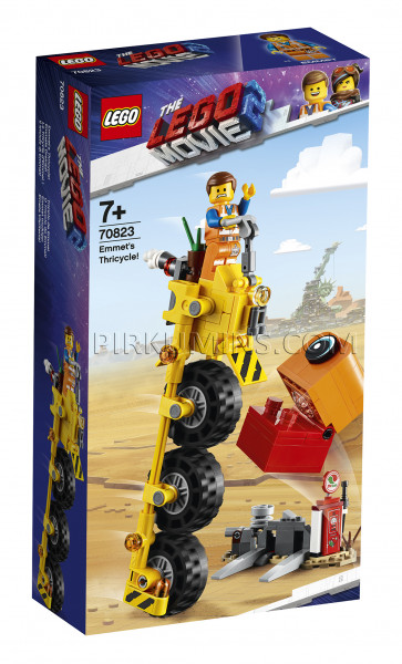 70823 LEGO® Movie Emeta trīsritenis!, no 7+ gadiem NEW 2019!