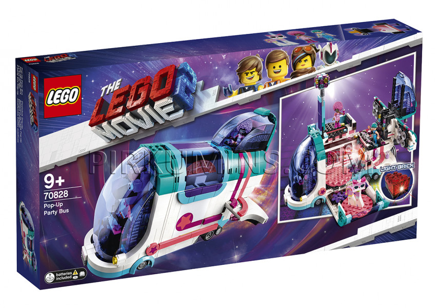 70828 LEGO® Movie Автобус для вечеринки, c 9+ лет NEW 2019!
