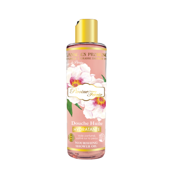 Jeanne En Provence Pivoine Feerie duša eļļa ar peoniju aromātu, 250ml