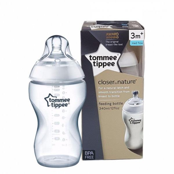 Tommee Tippee Closer to nature barošanas pudele 340 ml