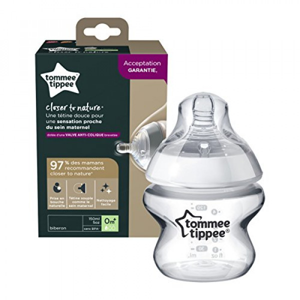 Tommee Tippee CTN Pudele bērna barošanai, 150 ml, 0+mēn.