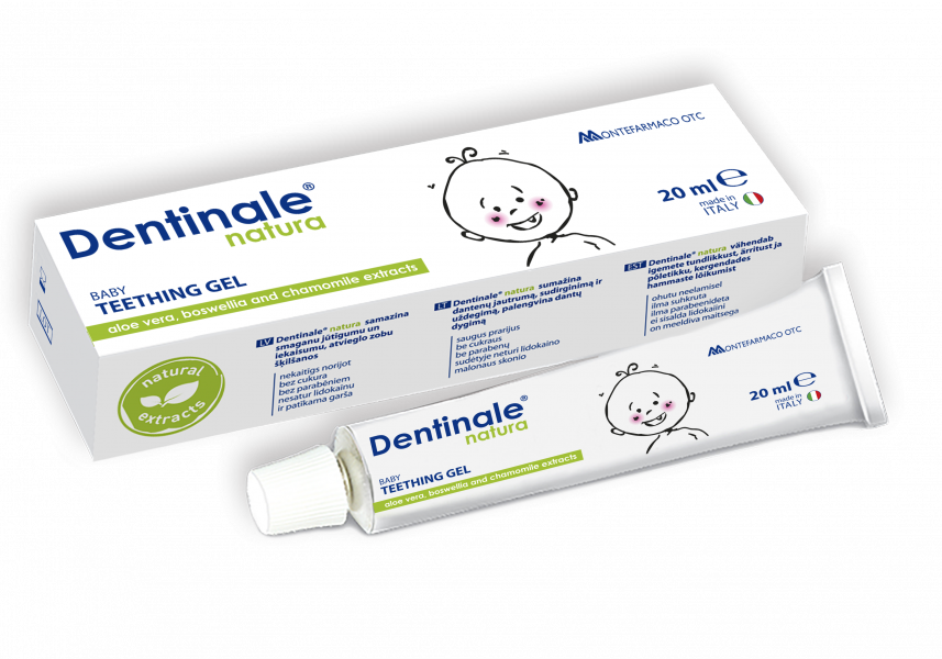 AKCIJA!!! Dentinale natura nomierinošs gels smaganām, 20ml ( derīg. term. 2022-01 )