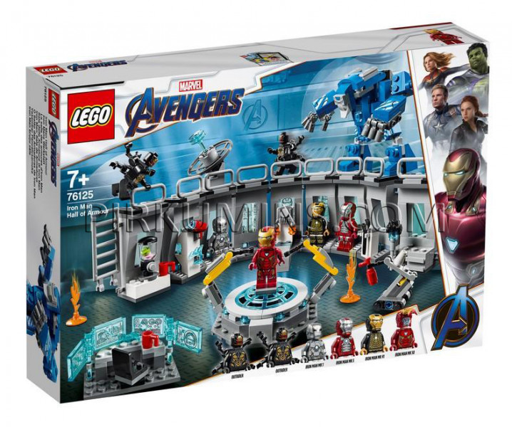 76125 LEGO® Super Heroes Avengers Iron Man Hall of Armour, no 7+ NEW 2019!