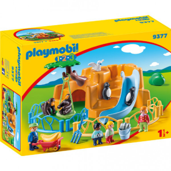 9377 PLAYMOBIL® 1.2.3. Zoodārzs,no 1.5+