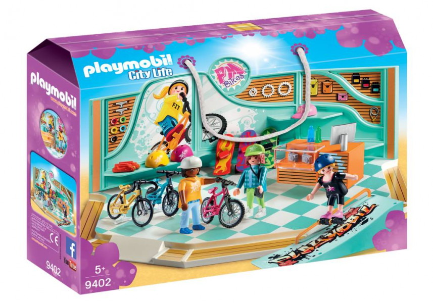 9402 PLAYMOBIL® City Life Sporta veikals, no 5+