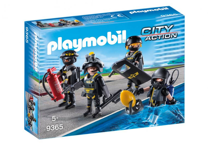 9365 PLAYMOBIL® City Action Tactical unit komanda,no 5+