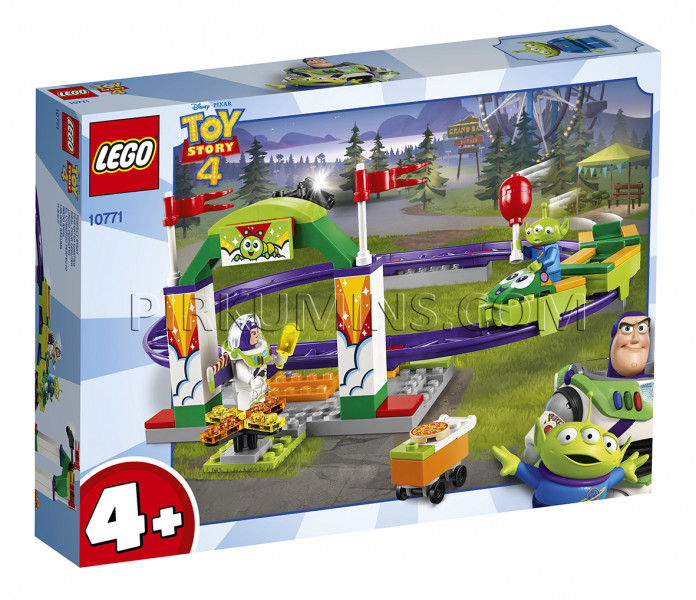 10771 LEGO® Toy Story 4 Trakais karnevāla brauciens, no 4+ gadiem NEW 2019!