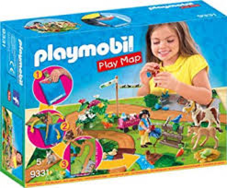 9331 PLAYMOBIL® Play Map Zirgu pastaiga, no 5+