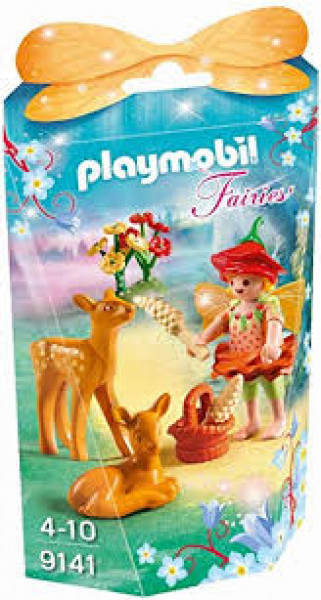 9141 PLAYMOBIL® Fairies Mazā feja ar briedi, no 4+