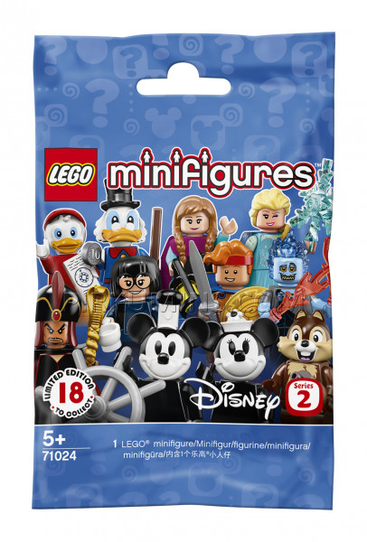 71024 LEGO® Minifigures Серия Disney 2, c 5+ лет NEW 2019!