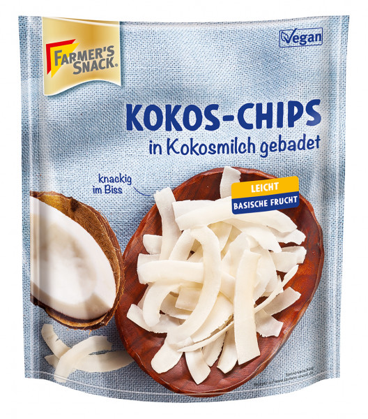 Farmer's Snack Kokosriekstu čipsi, 100g