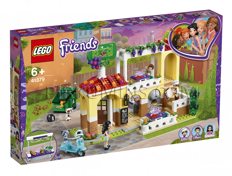 41379 LEGO® Friends Hārtleikas pilsētas restorāns, no 6+ gadiem NEW 2019!(Maksas piegāde eur 3.99)