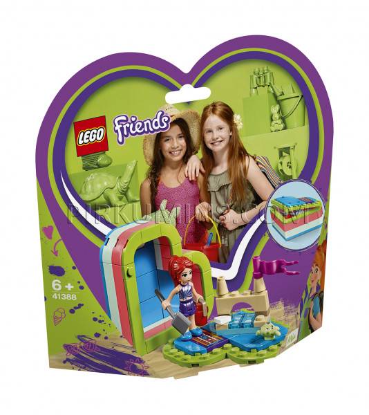 41388 LEGO® Friends Mia vasarīgā sirds formas kārbiņa, no 6+ gadiem NEW 2019!