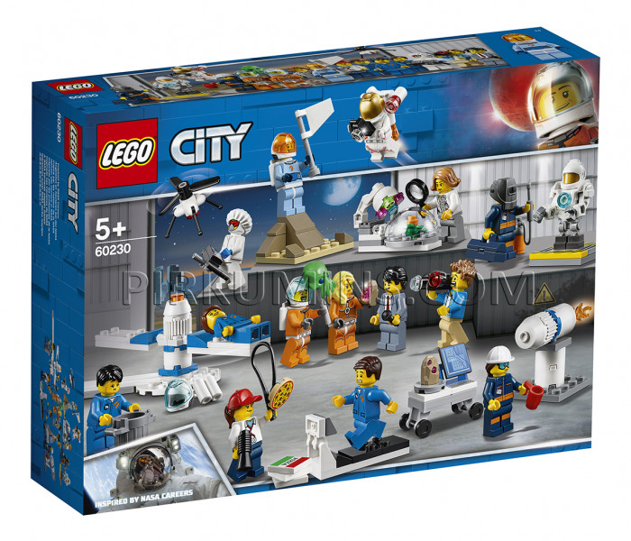 60230 LEGO® City Комплект минифигурок «Исследования космоса», c 5+ лет NEW 2019!