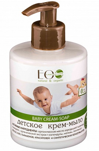 EO Laboratories. Baby Care krēms-ziepes bērniem, 300 ml