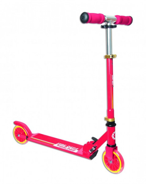 AU 490 Muuwmi Aluminium scooter Ugunsdzēsējs skrejritenis 125mm ar gaismiņām