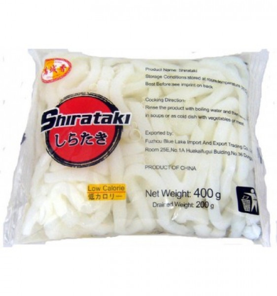 Širataki nūdeles biezās, 400g