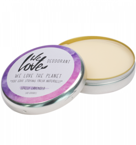 Izpārdošana! We Love dabīgais krēmveida dezodorants Lovely Lavender, 48g