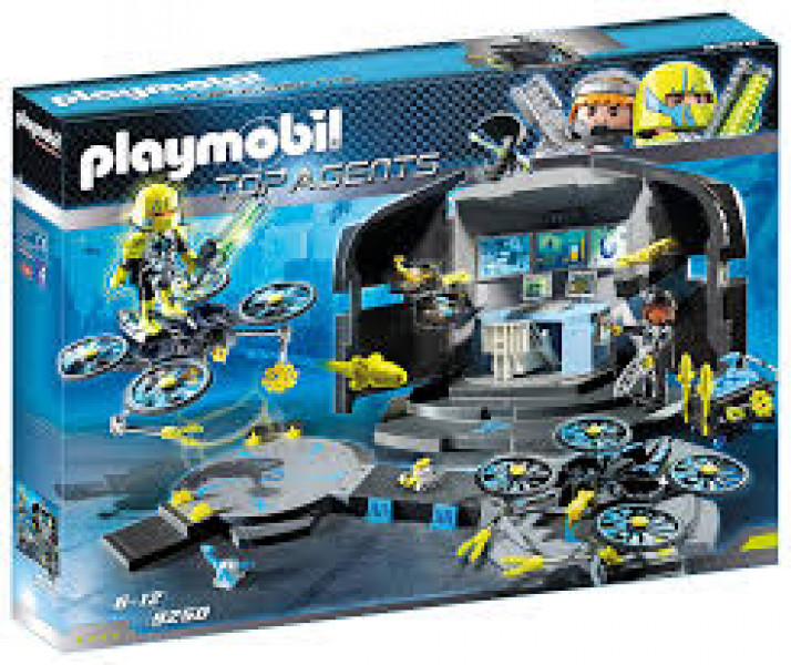 9250 PLAYMOBIL® Top Agents Daktera drona komandas bāze, no 6+