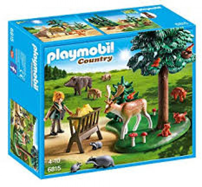 6815 PLAYMOBIL® Country Meža dzīvnieki, no 4+