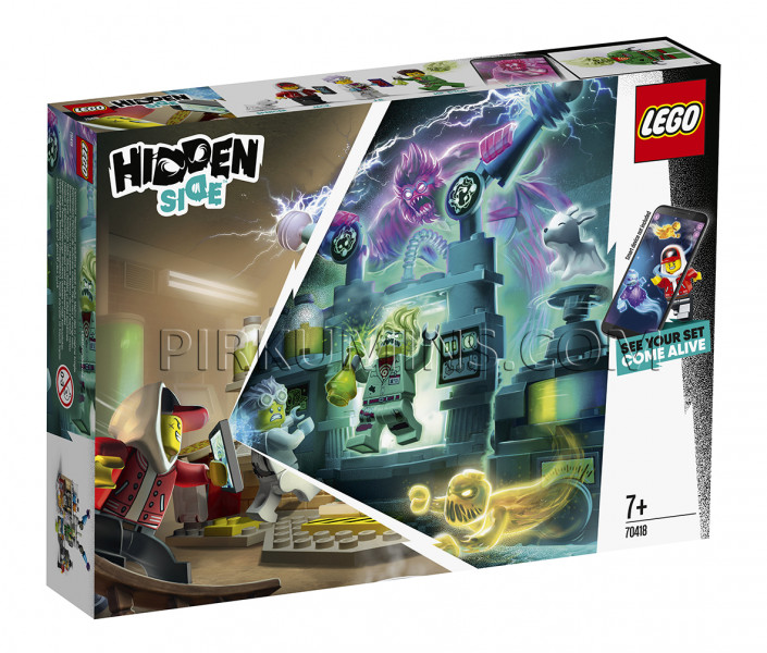 70418 LEGO® Hidden Side Dž. B. spoku laboratorija, no 7+ gadiem NEW 2019!