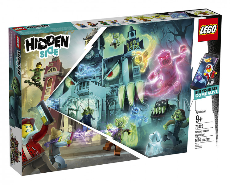 70425 LEGO® Hidden Side Newbury spokainā vidusskola, no 9+ gadiem NEW 2019!