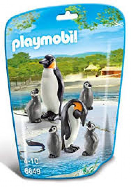 6649 PLAYMOBIL® Wild Life Pingvīnu ģimene, no 4+