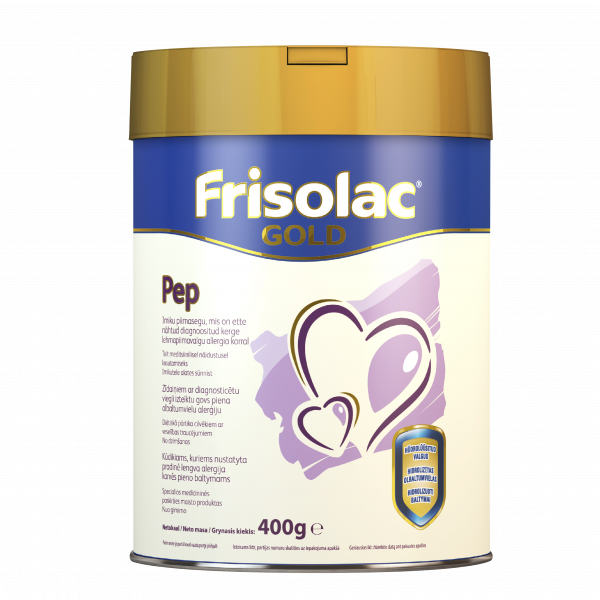 Piena maisījums FRISOLAC GOLD PEP, 400g, der.term. 02.02.22