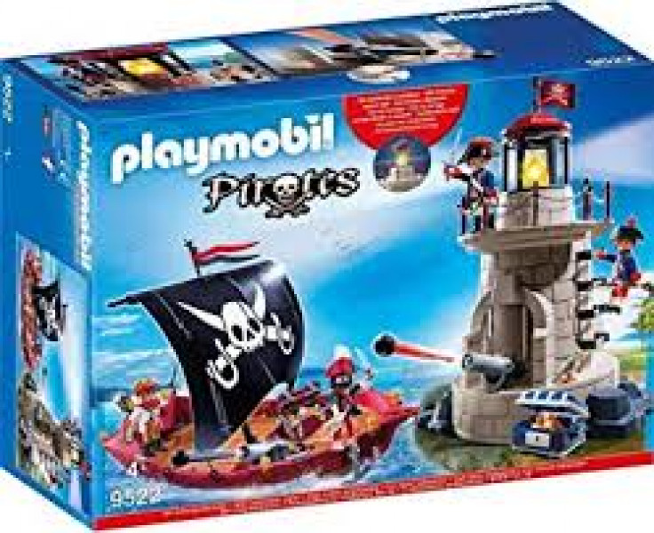 9522 PLAYMOBIL® Pirates Pirātu kuģis un bāka, no 4+