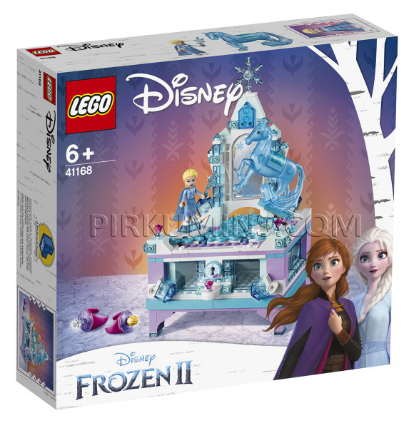 41168 LEGO® Disney Princess Elzas rotaslietu kārbiņa, no 6+ gadiem NEW 2019!