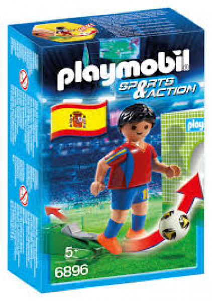 6896 PLAYMOBIL® Sports & Action Spānijas futbolists, no 5+