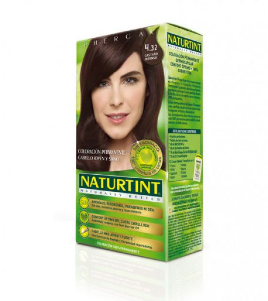 Naturtint Naturally Better matu krāsa 4.32 intensīvi kastaņbrūna, 165ml