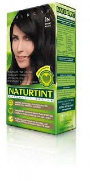 Izpārdošana! Naturtint Naturally Better matu krāsa 1N, melnkoka melna, 165ml