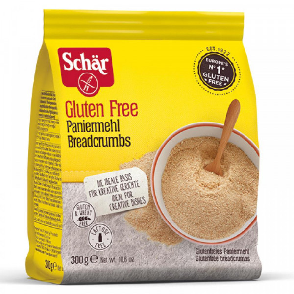 Schar Paniermehl Breadcrumbs rīvmaize, bez glutēna, 300g