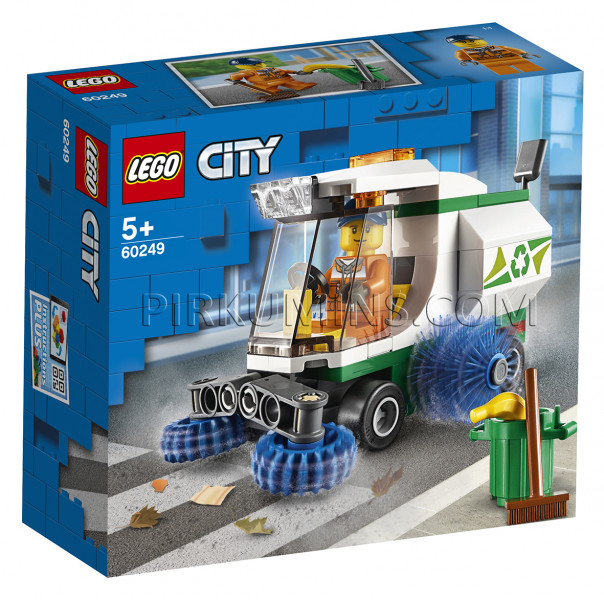 60249 LEGO® City Ielu uzkopšanas auto, no 5+ gadiem NEW 2020!