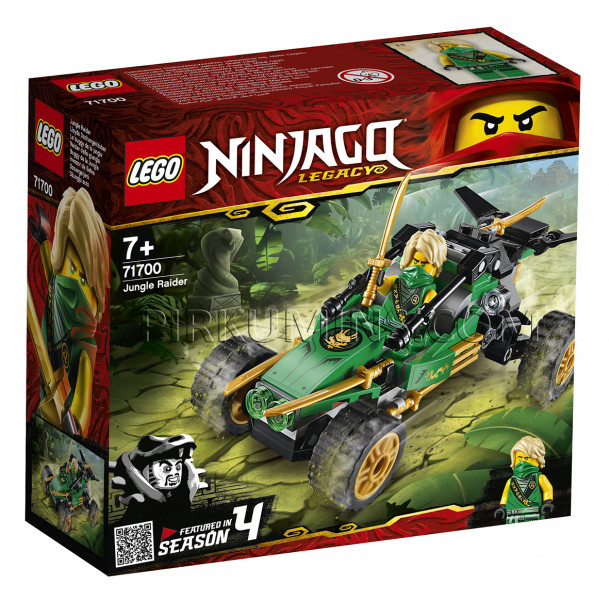 71700 LEGO® Ninjago Džungļu auto, no 7+ gadiem NEW 2020!