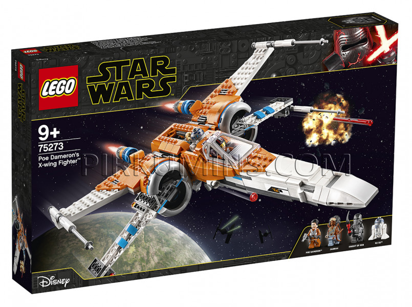 75273 LEGO® Star Wars Poe Dameron's X-wing Fighter™, no 9+ gadiem