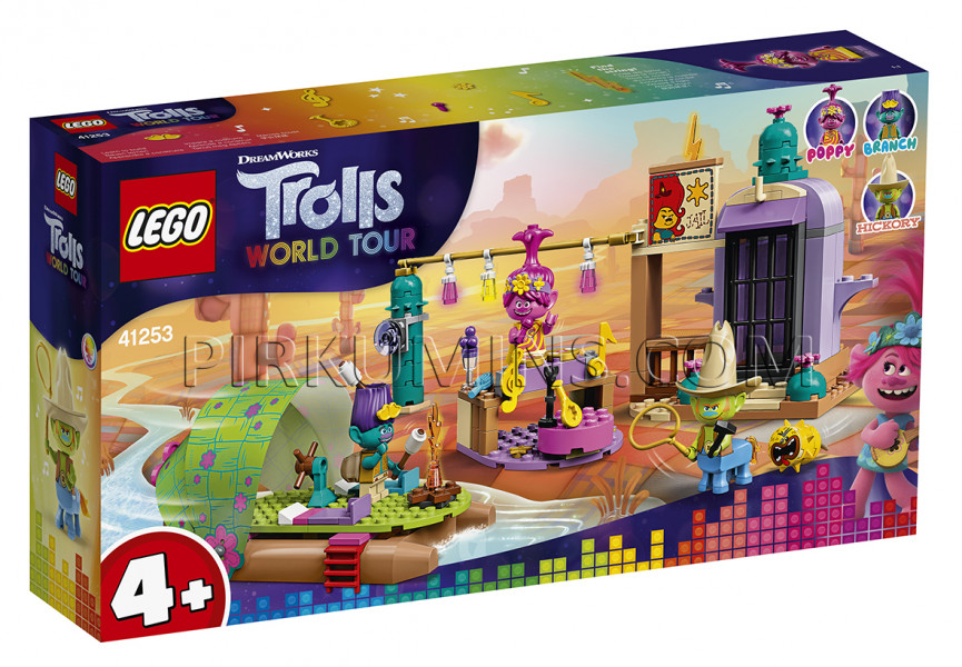 41253 LEGO® Trolls Piedzīvojums ar plostu vientuļajā līdzenumā, no 4+ gadiem NEW 2020!