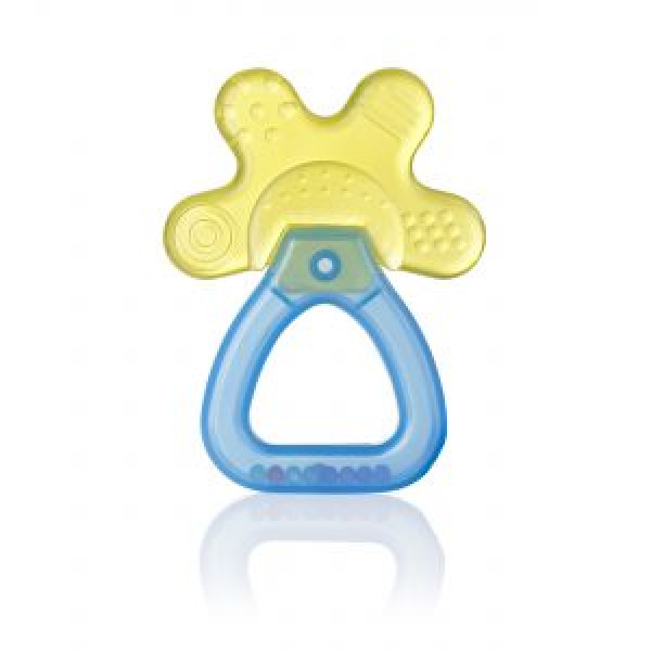 Brush-Baby COOL&CALM zobgrauzis, 4+mēn (dzeltens/zils)