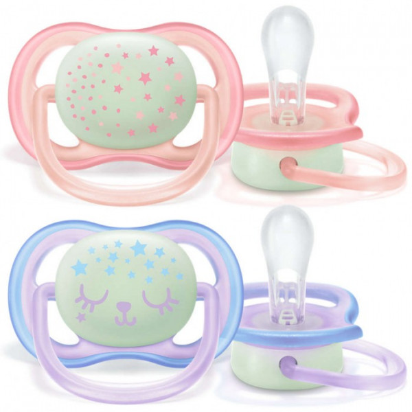 SCF376/12 Philips Avent Ultra air naktī spīdošs māneklītis rozā 0-6 mēneši 2gb