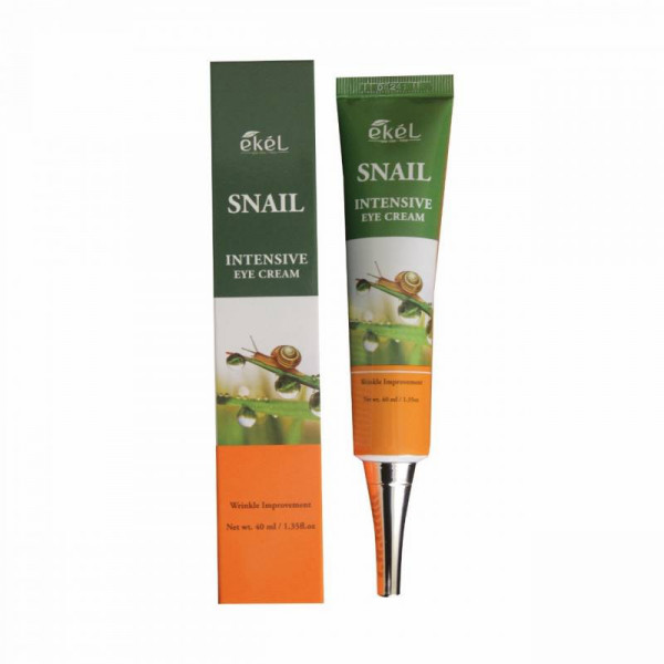 EKEL Snail Reģenerējošs krēms ādai ap acīm, 40ml