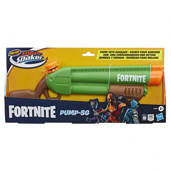 HASBRO NERF SUPERSOAKER Fortnite - Pump SG, ūdens pistole