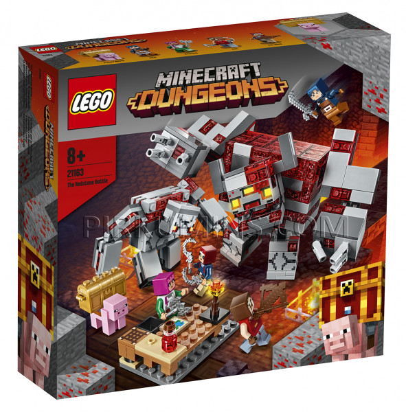 21163 LEGO® Minecraft Битва за красную пыль, c 8 лет NEW 2020!