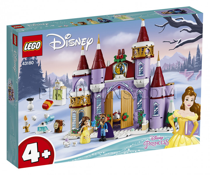 43180 LEGO® Disney Princess Зимний праздник в замке Белль, c 4+ лет NEW 2020!