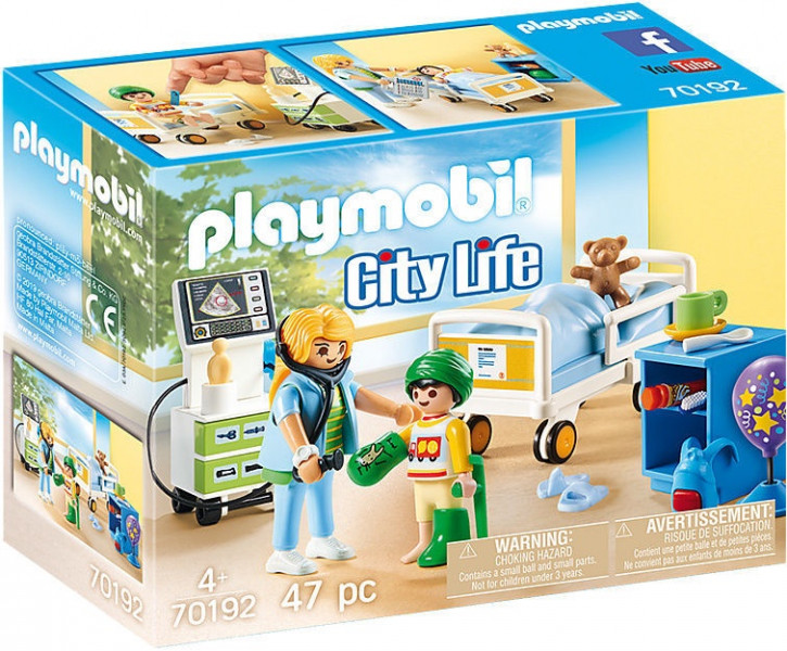 70192 PLAYMOBIL® City Life Bērnu palāta, no 4+