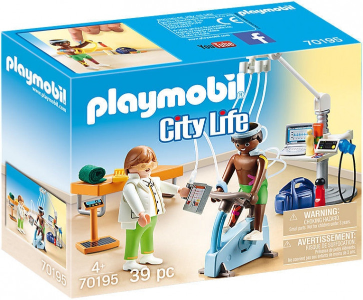 70195 PLAYMOBIL® City Life Fizioterapeita kabinets, no 4+