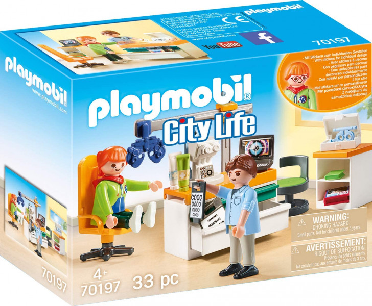 70197 PLAYMOBIL® City Life Oftalmoloģija, no 4+